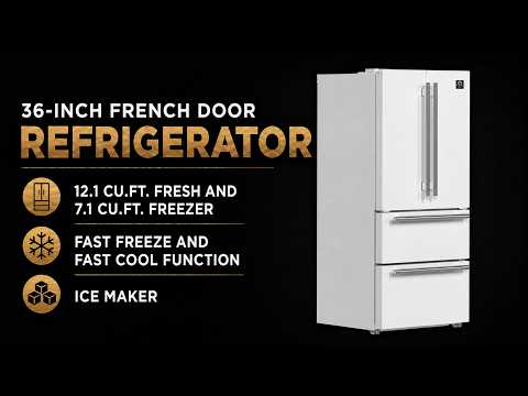 Forno Espresso 2-Piece White Kitchen Appliance Package